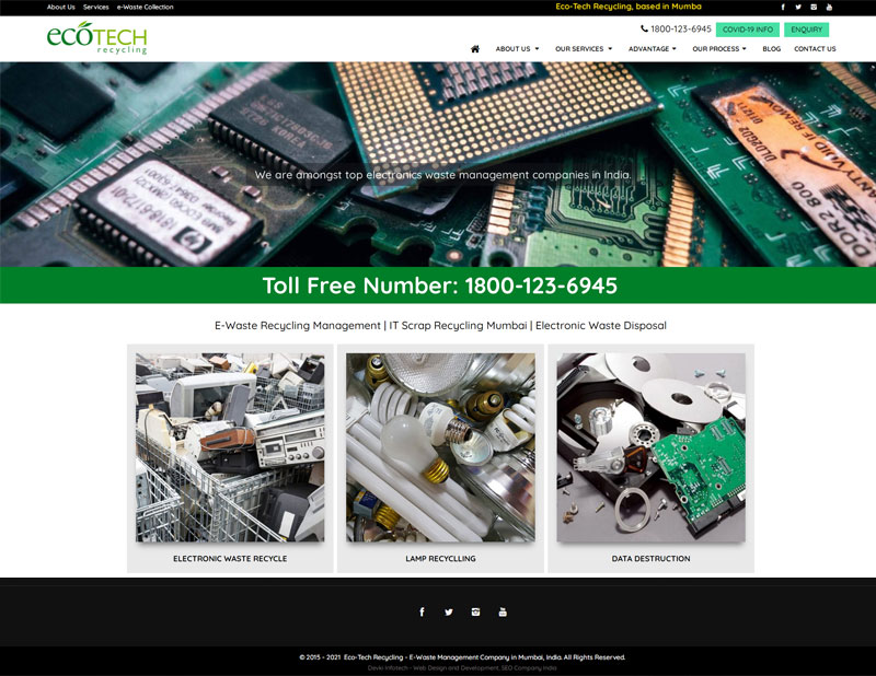 SEO E-waste Recycling Company