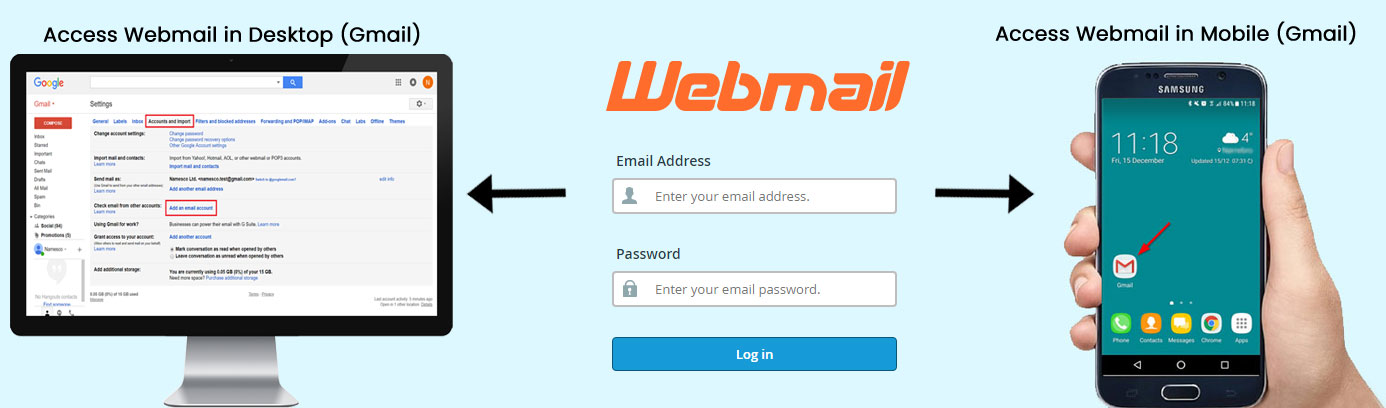 How To Configure Webmail In Gmail
