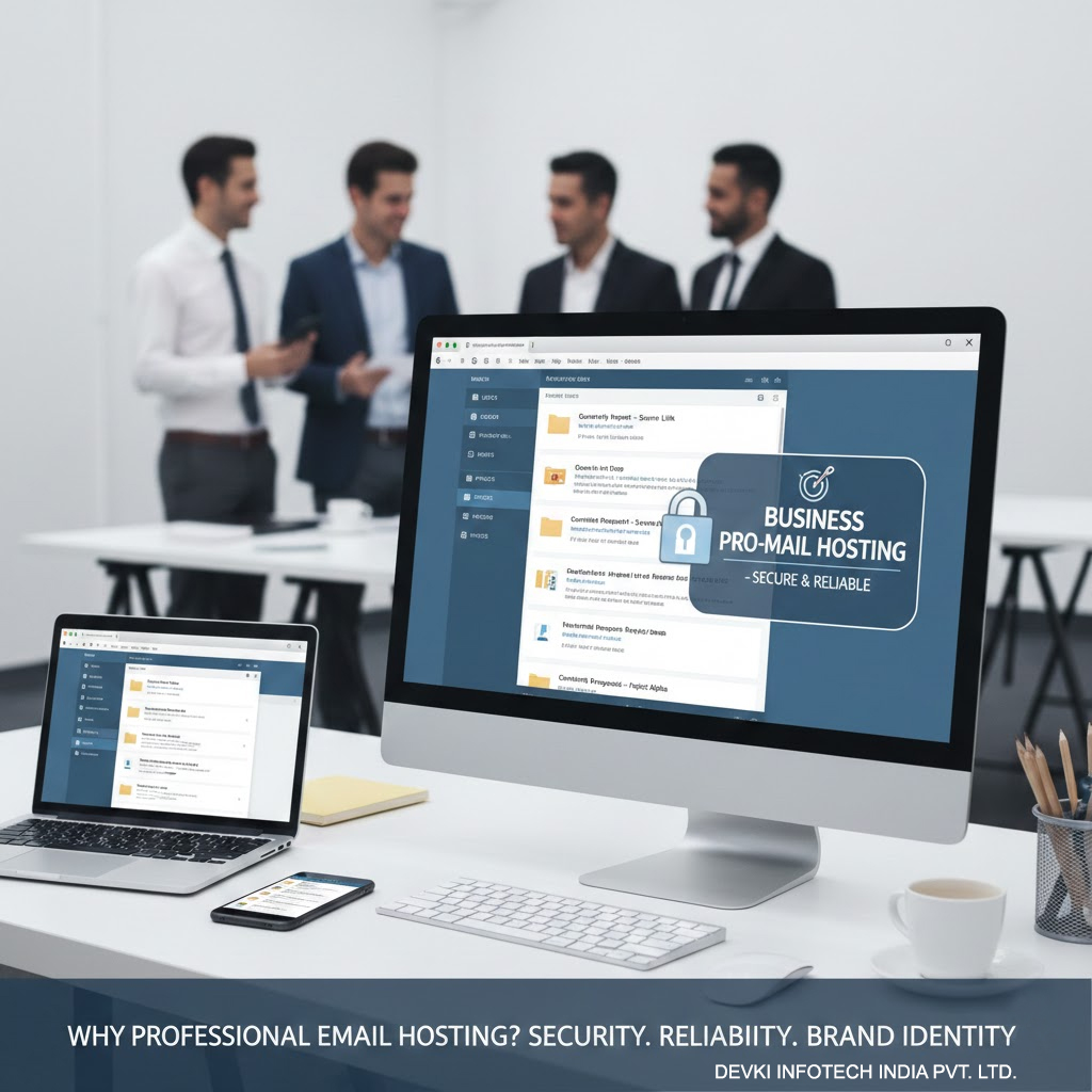 Business professional email hosting service