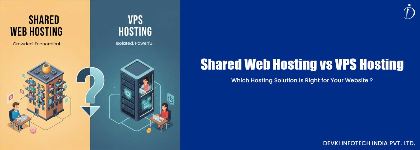 Shared Web hosting vs VPS hosting