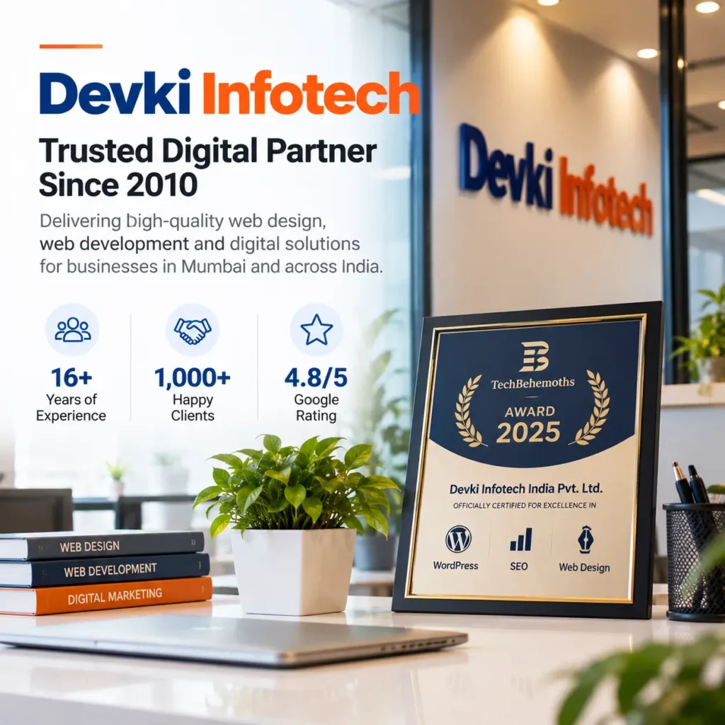 Devki Infotech – trusted web design and development company in Mumbai