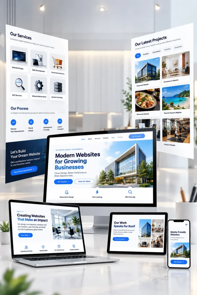 Looking for professional web design services ? Devki Infotech web design company in Mumbai offering quality website design, development, SEO services